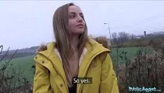 He pays her to take the big cock in her mouth