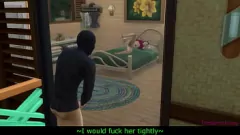 Afspelen Deed mee aan een 3D-masturbatiesessie en gaf haar een harde neukbeurt, My Real Voice, Sims 4