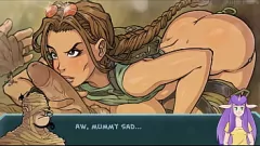Afspelen Expliciete gids van Lara Croft: Tomb Raider handjob en cumshot, deel 92