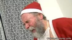 Play A pussy and aunt fucked Santa Claus